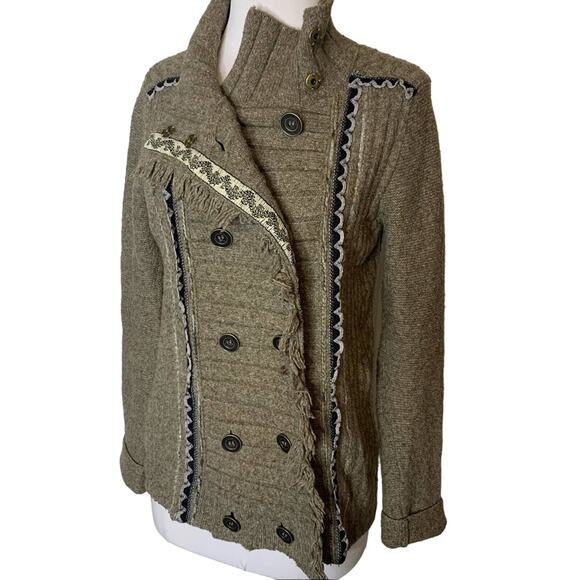 Free people cuddle bear cozy admiral sweater - Picture 3 of 5